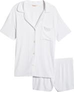 Eberjey Relaxed Rib Short Pajamas