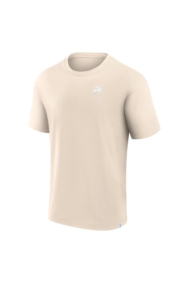 Men's Fanatics Cream Milano Cortina 2026 Winter Olympics Fashion T-Shirt, Alternate, color, Cream
