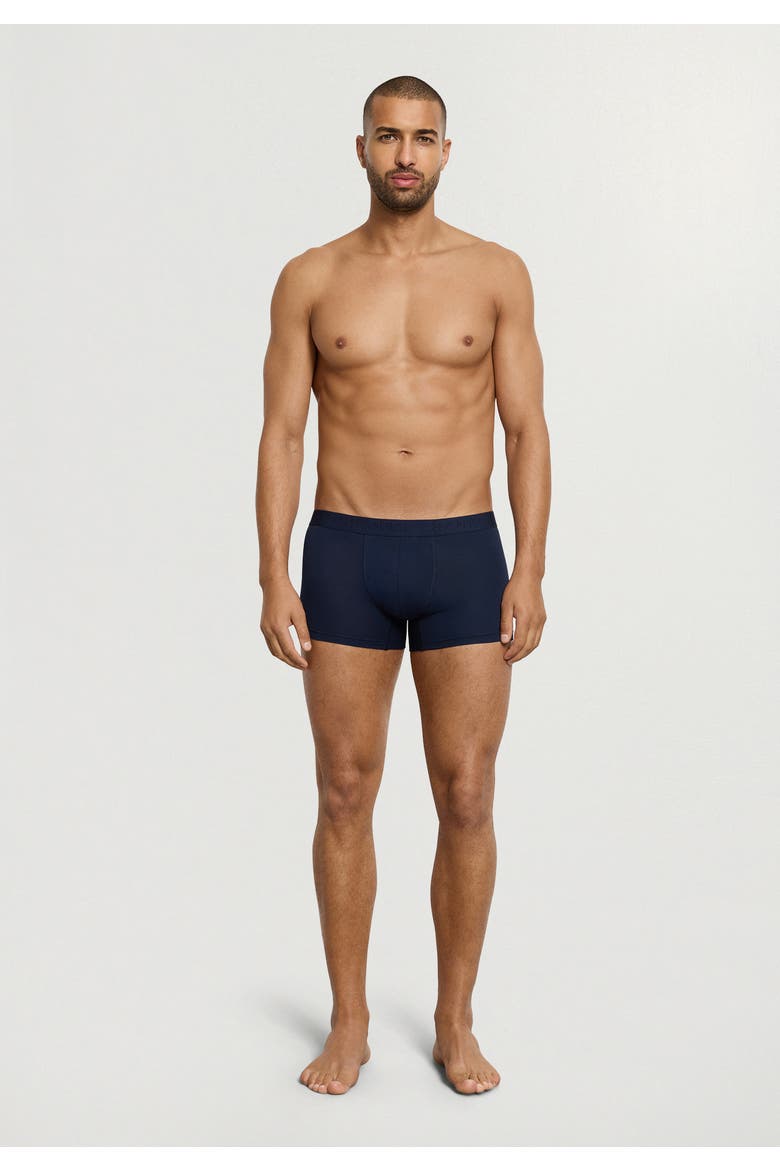 Cotton Essentials 2-Pack Cotton Boxer Briefs, Alternate, color, Deep Navy/ Deep