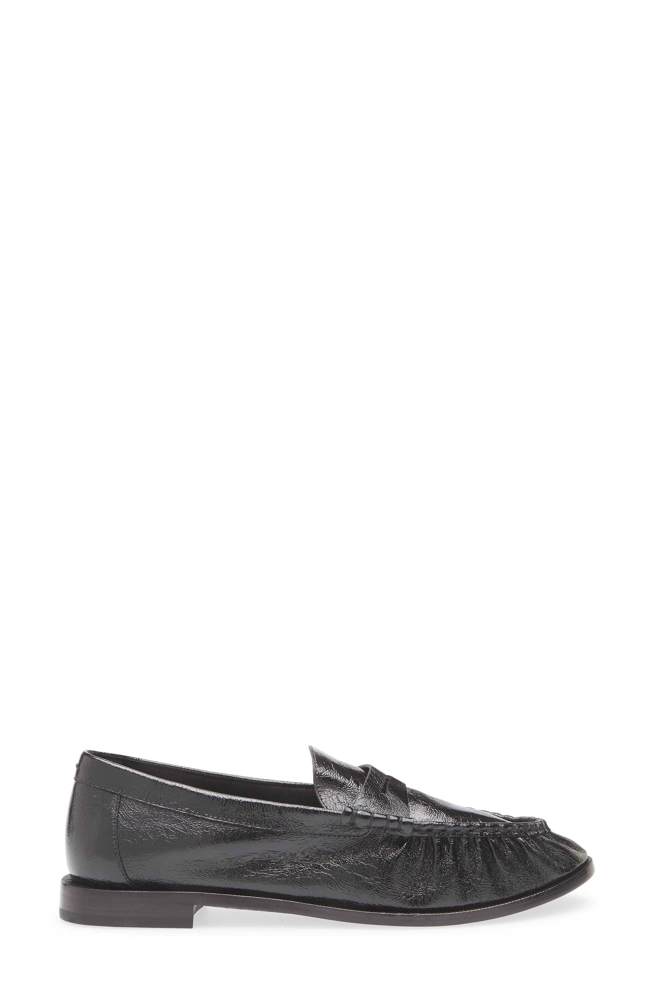 rag & bone Lexi Penny Loafer, Alternate, color, Black