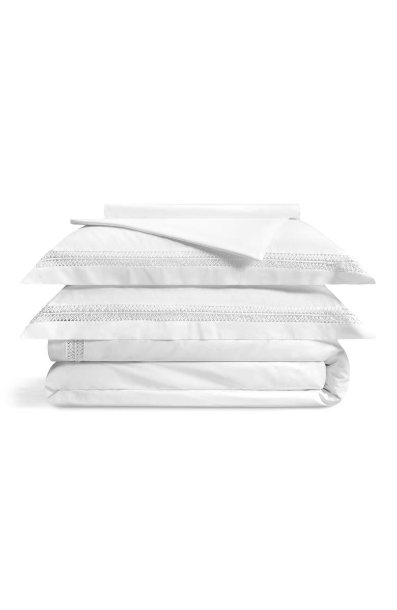 Togas Sevigny duvet cover, Alternate, color, White