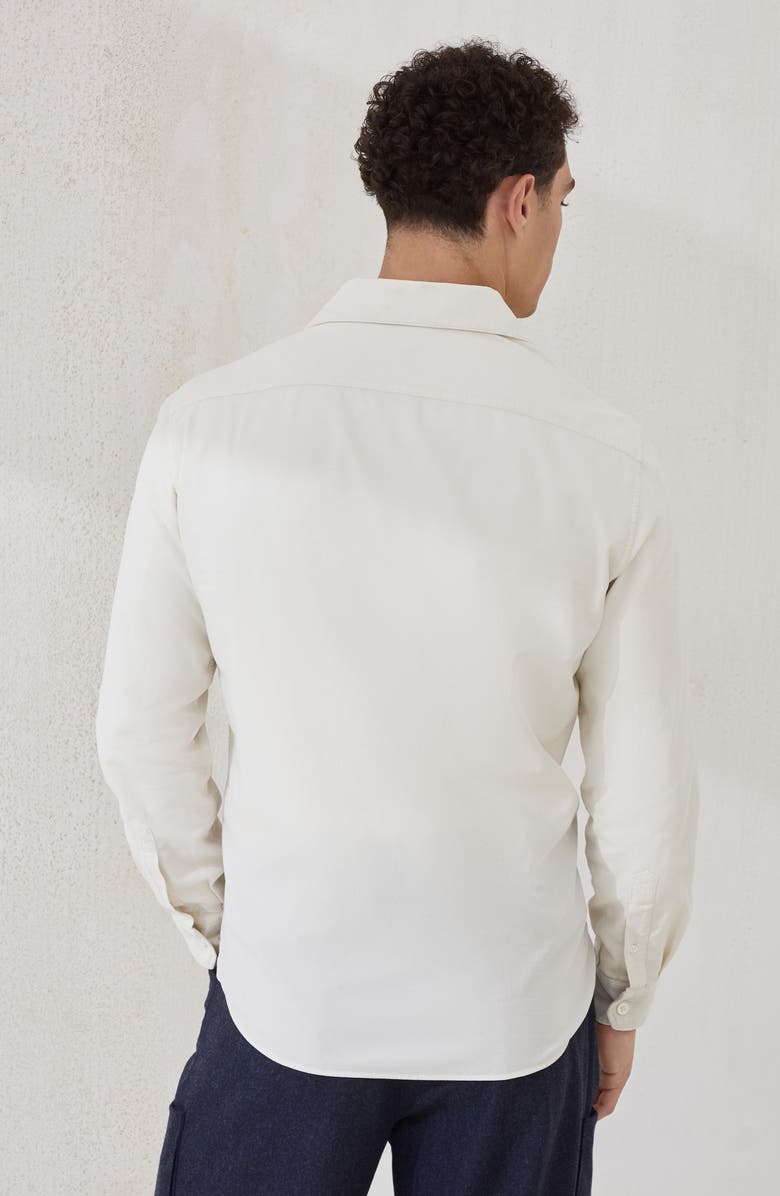 Brunello Cucinelli Shirt with chest pockets, Alternate, color, Panama