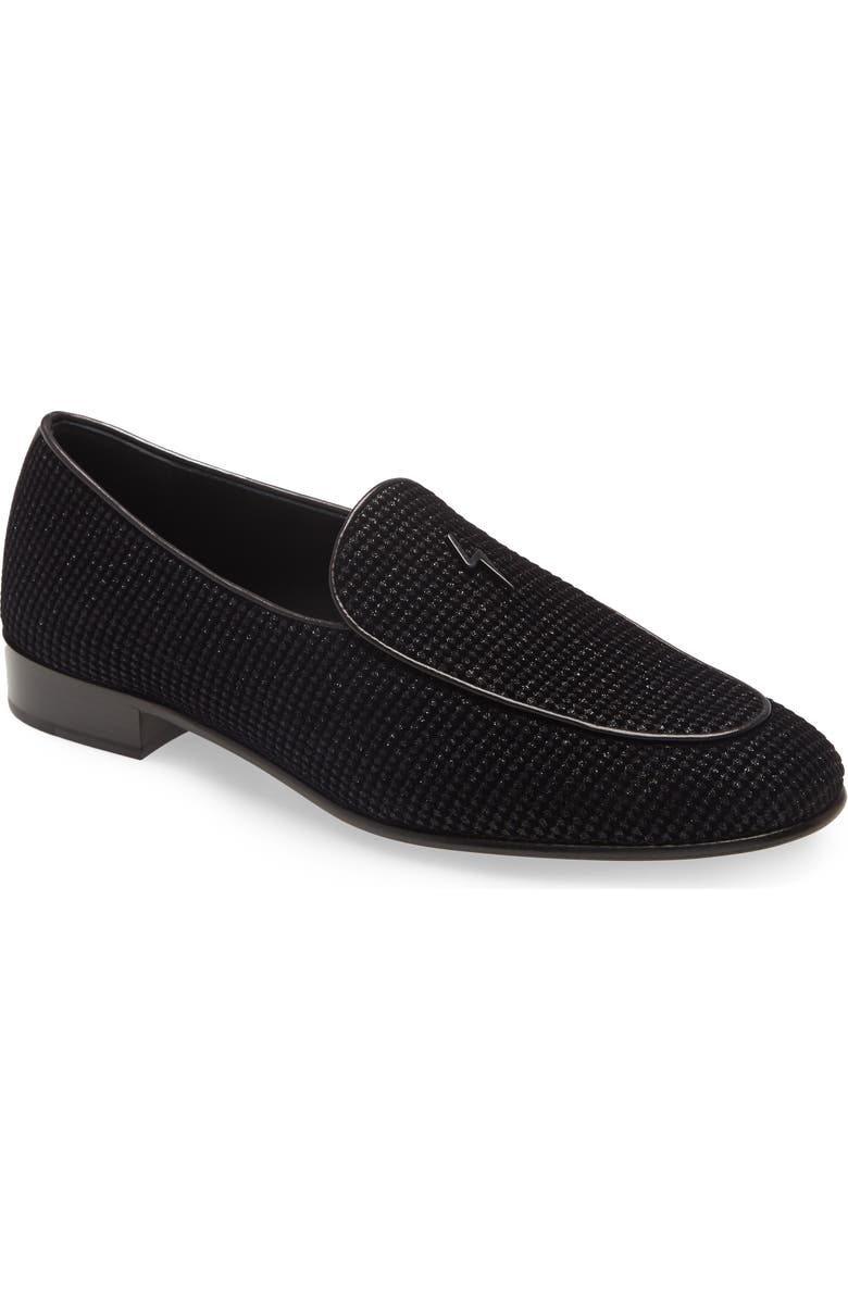 Giuseppe Zanotti Glitter Loafer, Main, color,