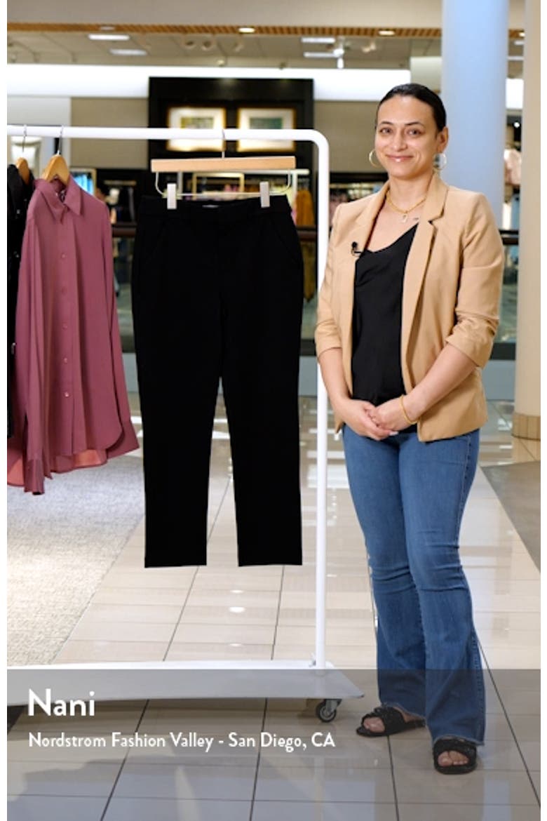 'Ab'Solution Skyrise Wide Leg Ponte Pants (Nordstrom Exclusive) video