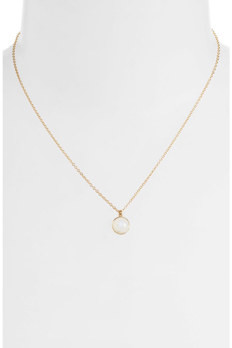 Argento Vivo Moonstone Pendant Necklace, Alternate, color, MOONSTONE/ GOLD