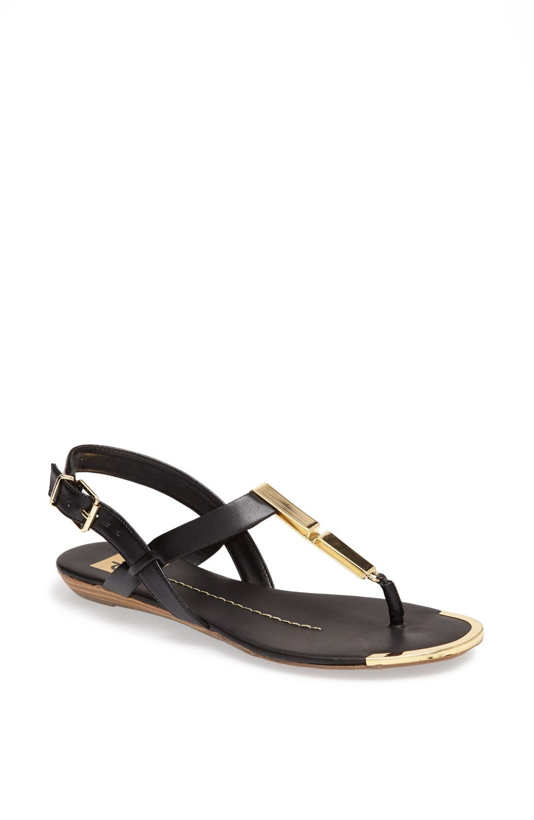 DV by Dolce Vita 'Abley' Thong Sandal, Main, color, BLACK