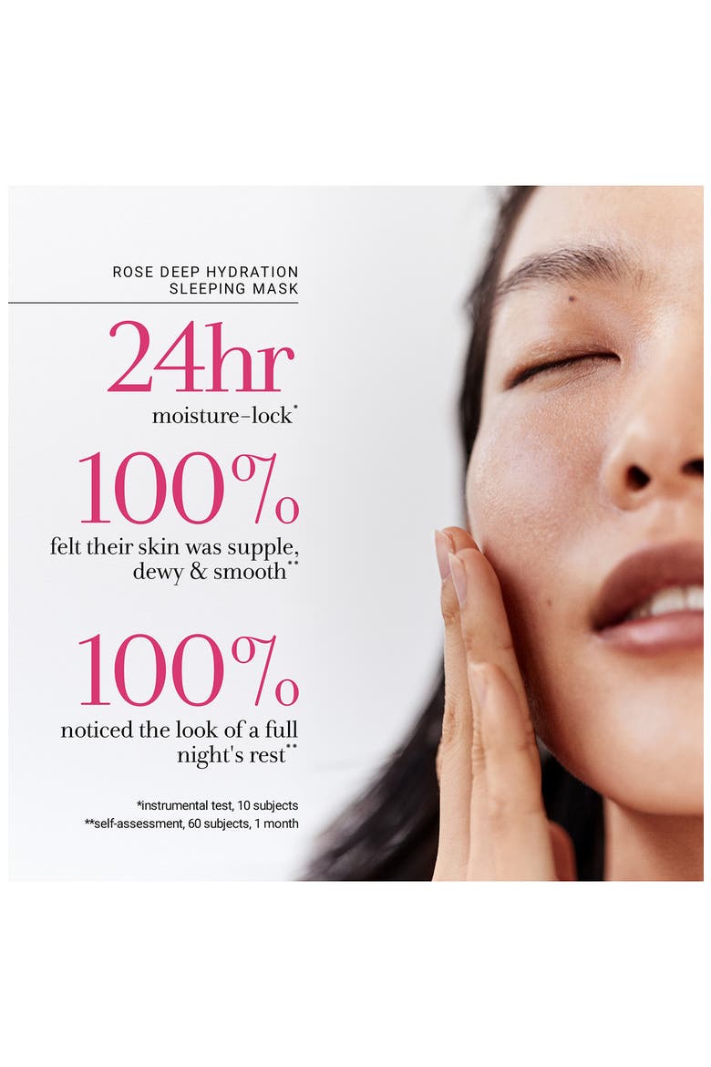 Rose Deep Hydration Sleeping Mask, Alternate, color, NO COLOR