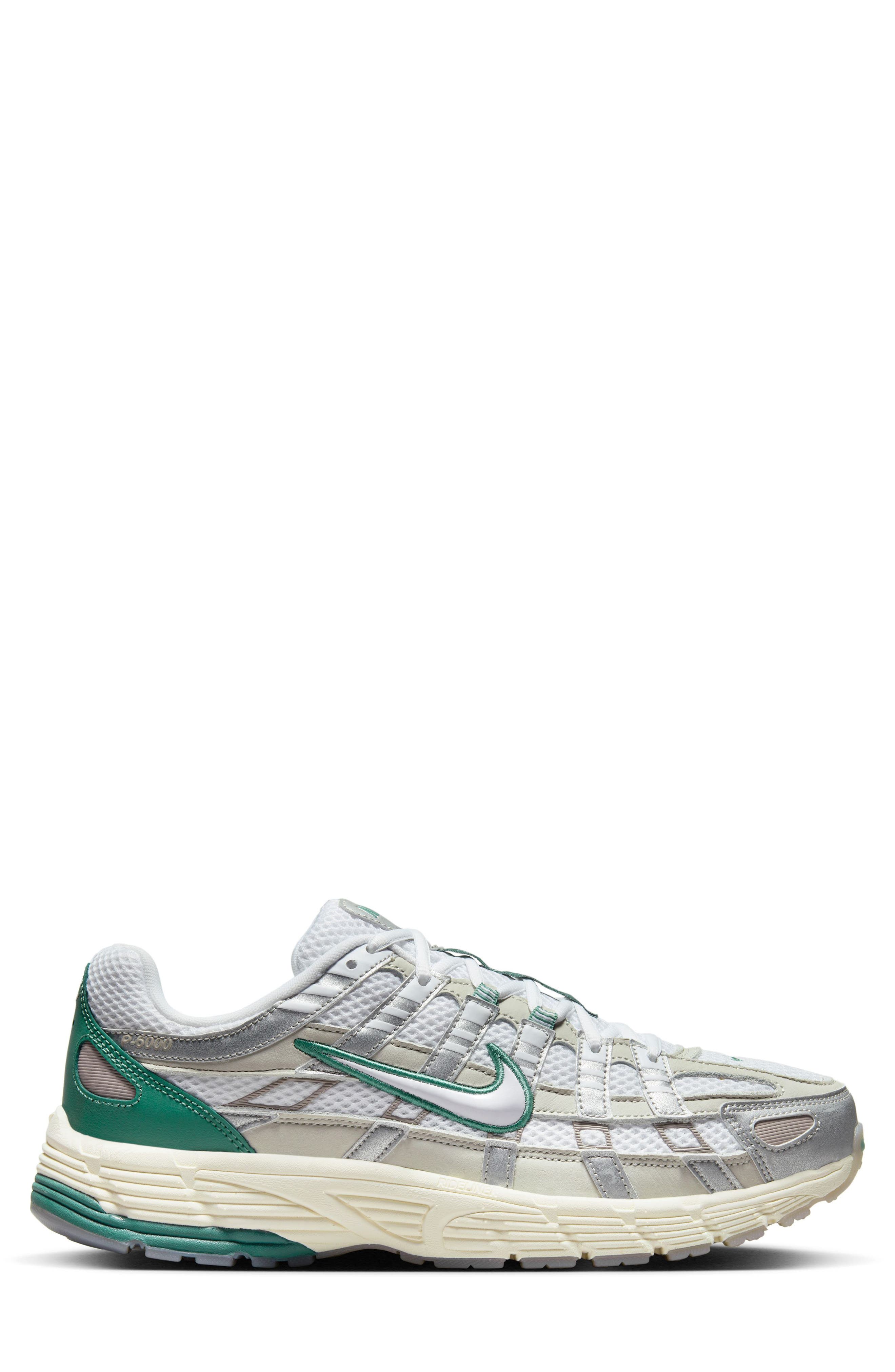 P-6000 Premium Sneaker, Alternate, color, LIGHT BONE/ WHITE/ SILVER