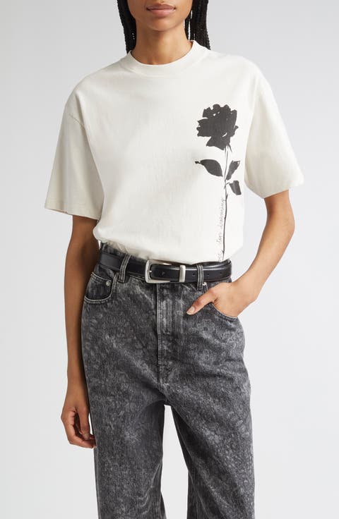 GOLDEN GOOSE - GOLDEN GOOSE プリントTシャツ　FLOWER MILL GOLDEN GOOSE プリントTシャツ FLOWER MILL