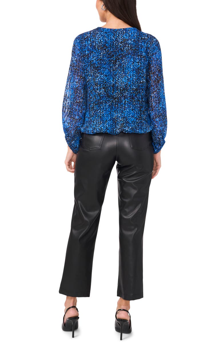 Vince Camuto Print Balloon Sleeve Top, Alternate, color,