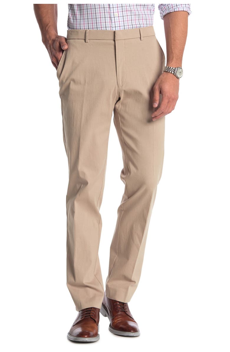 Tommy Hilfiger Twill Tailored Suit Separate Pants, Main, color, Tan