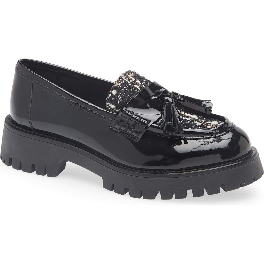 Bruno Magli Lana Fringe Loafer In Multi