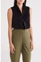 Tie Front Sleeveless Top