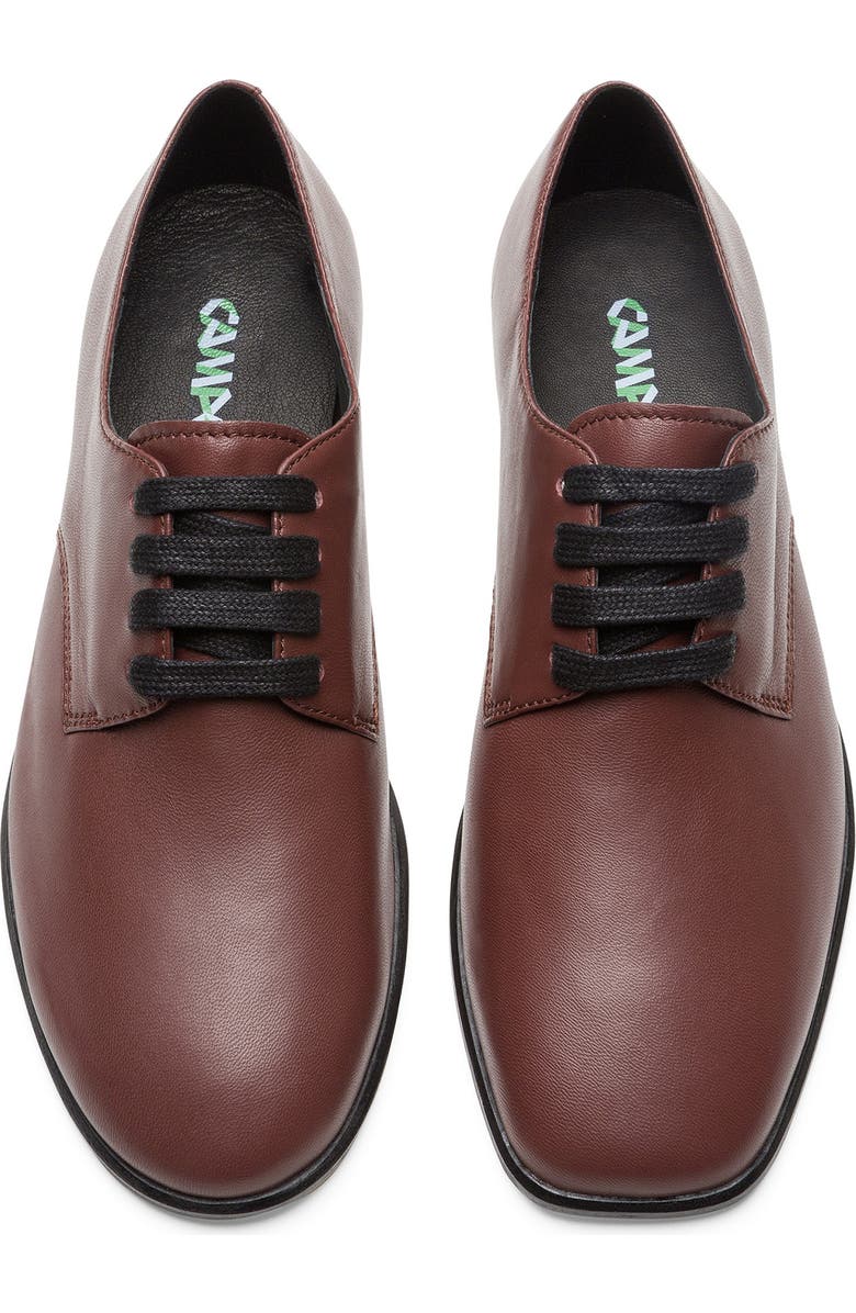 Camper Mixed Toe Leather Derby, Alternate, color,