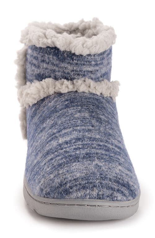 Muk Luks Aubree Faux Shearling Bootie Slipper