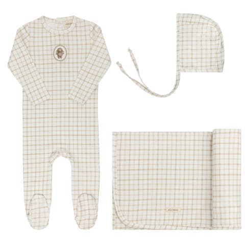 Modal French Terry Plaid Sheep Collection - Take Me Home Set