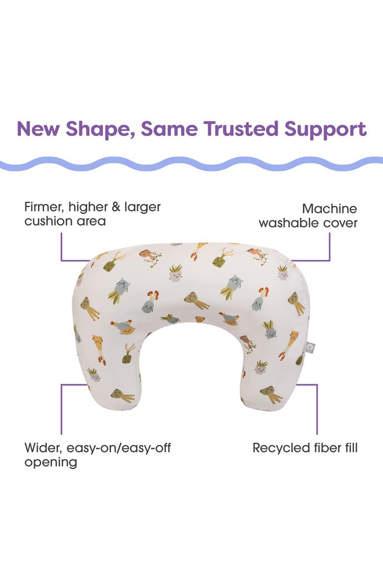 Boppy Nursing Pillow, Alternate, color, Tan Houseplants