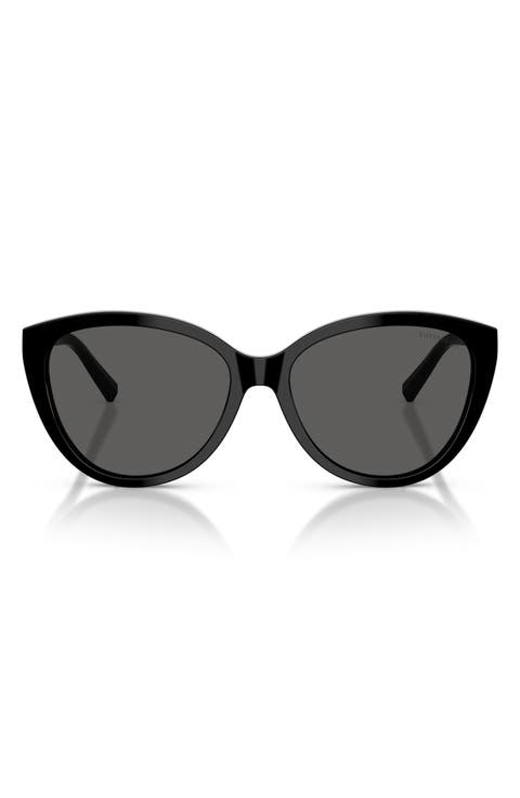 56mm Cat Eye Sunglasses
