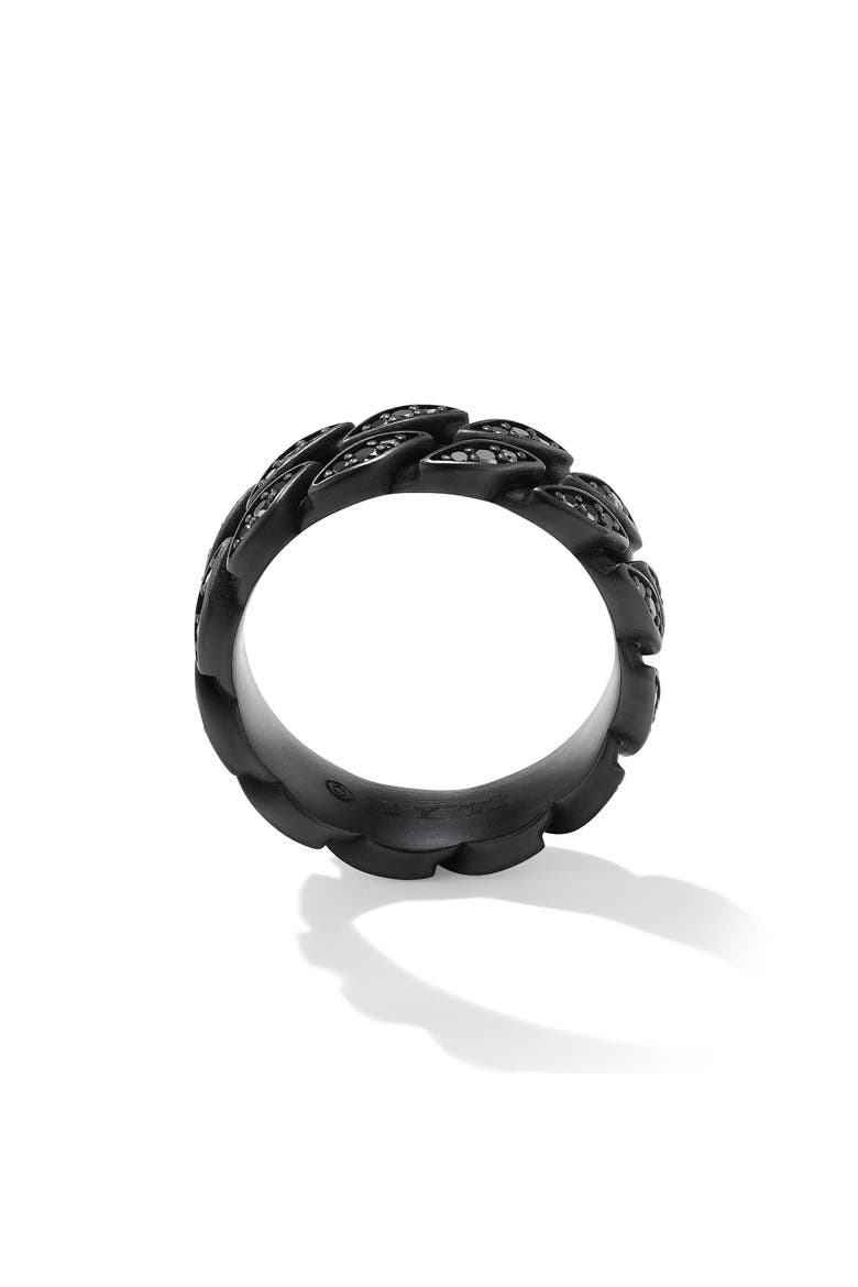 Black Diamond Curb Chain Ring, Alternate, color, TITANIUM
