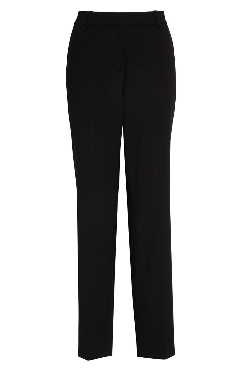 Lafayette 148 New York Clinton Stretch Virgin Wool Ankle Pants, Alternate, color, 