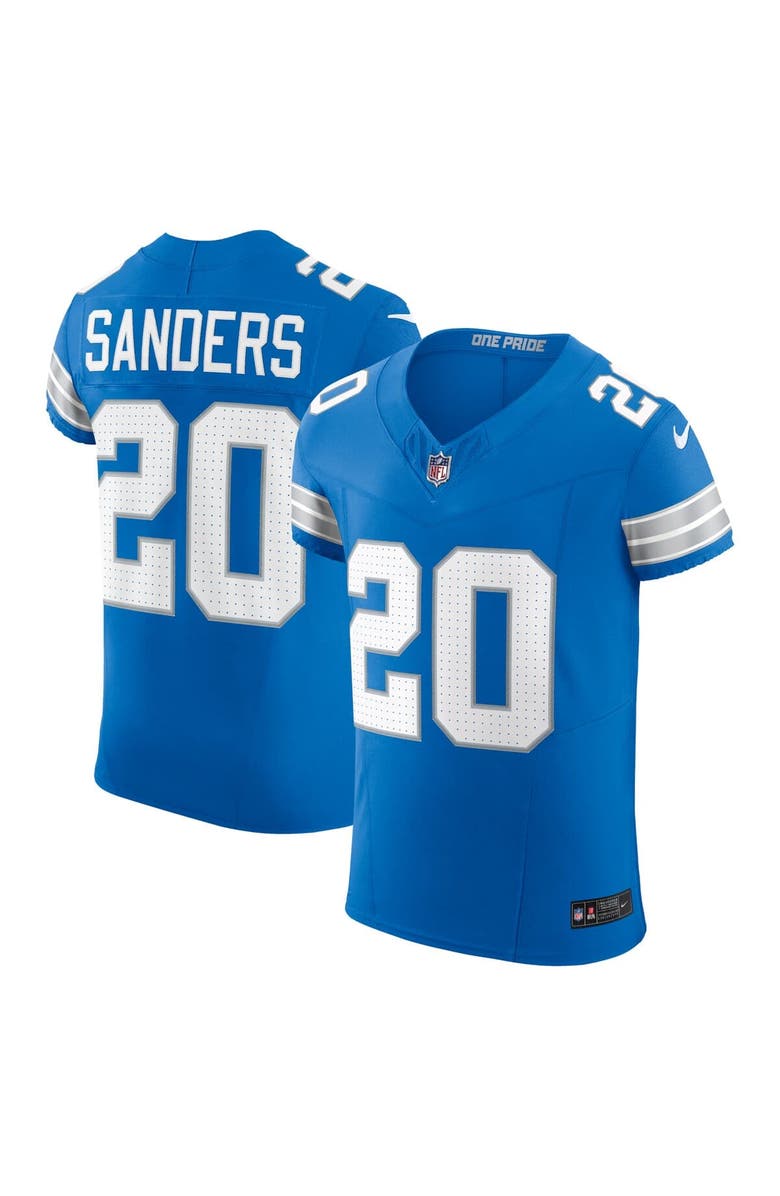 Nike Men's Nike Barry Sanders Blue Detroit Lions Retired Player Vapor F.U.S.E. Elite Jersey, Main, color, Blue