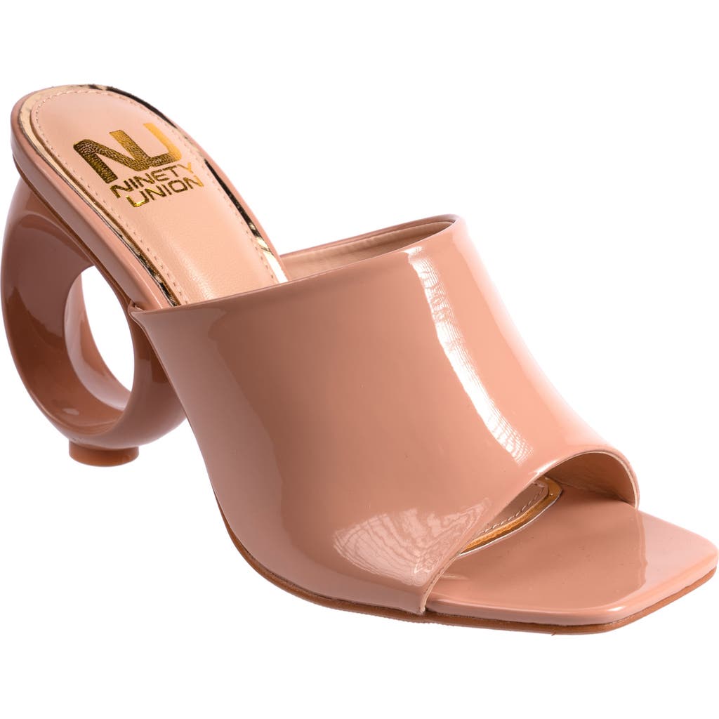 Ninety Union Jloo Slide Pump In Beige