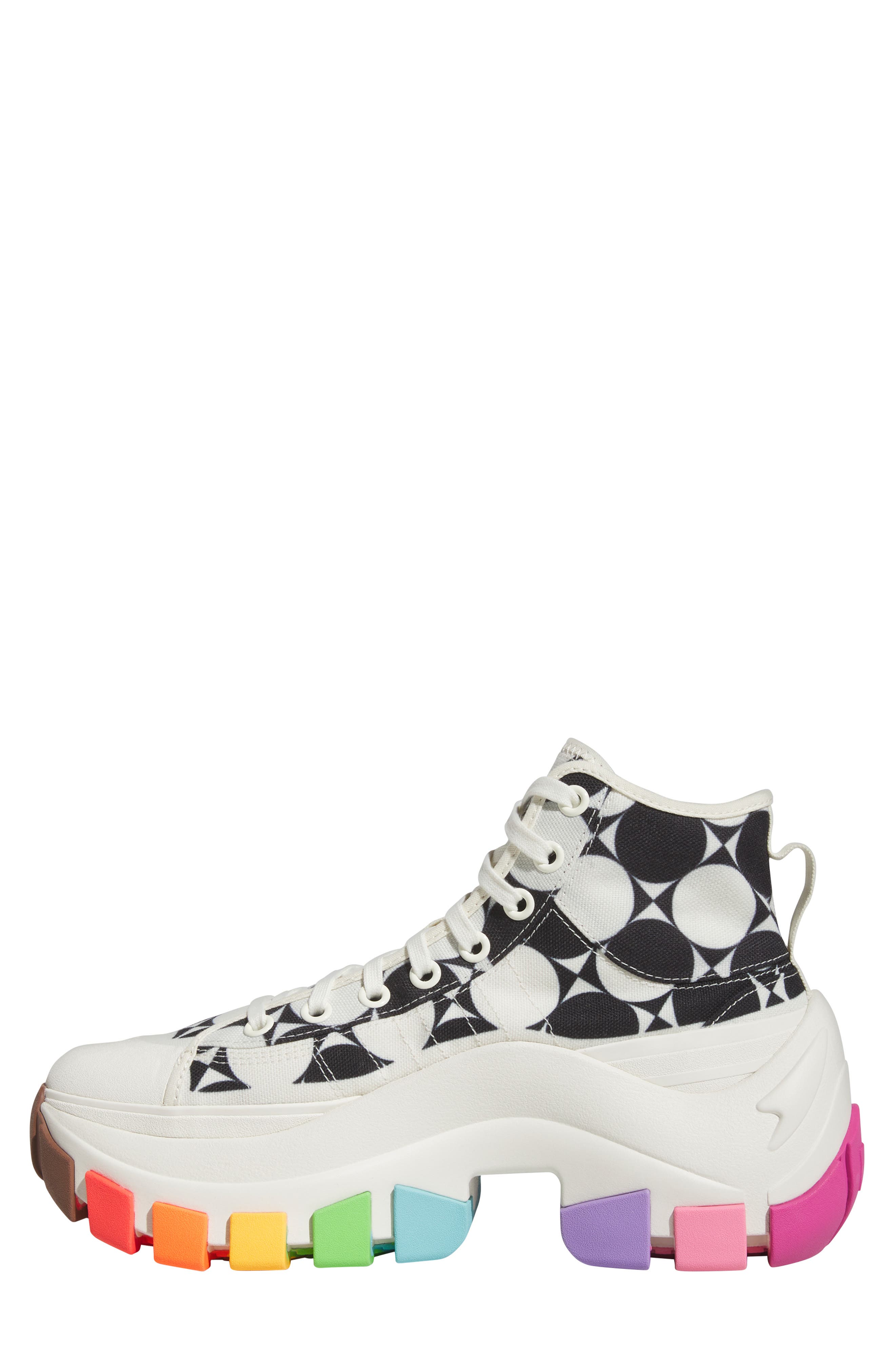 adidas x Rich Mnisi Nizza High XY22 Pride Sneaker, Alternate, color, 