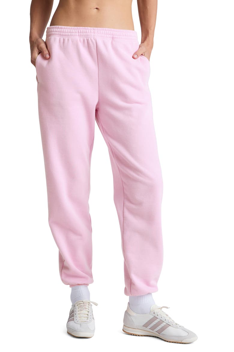 On the Go Cotton Blend Joggers, Main, color, FROSTY PINK