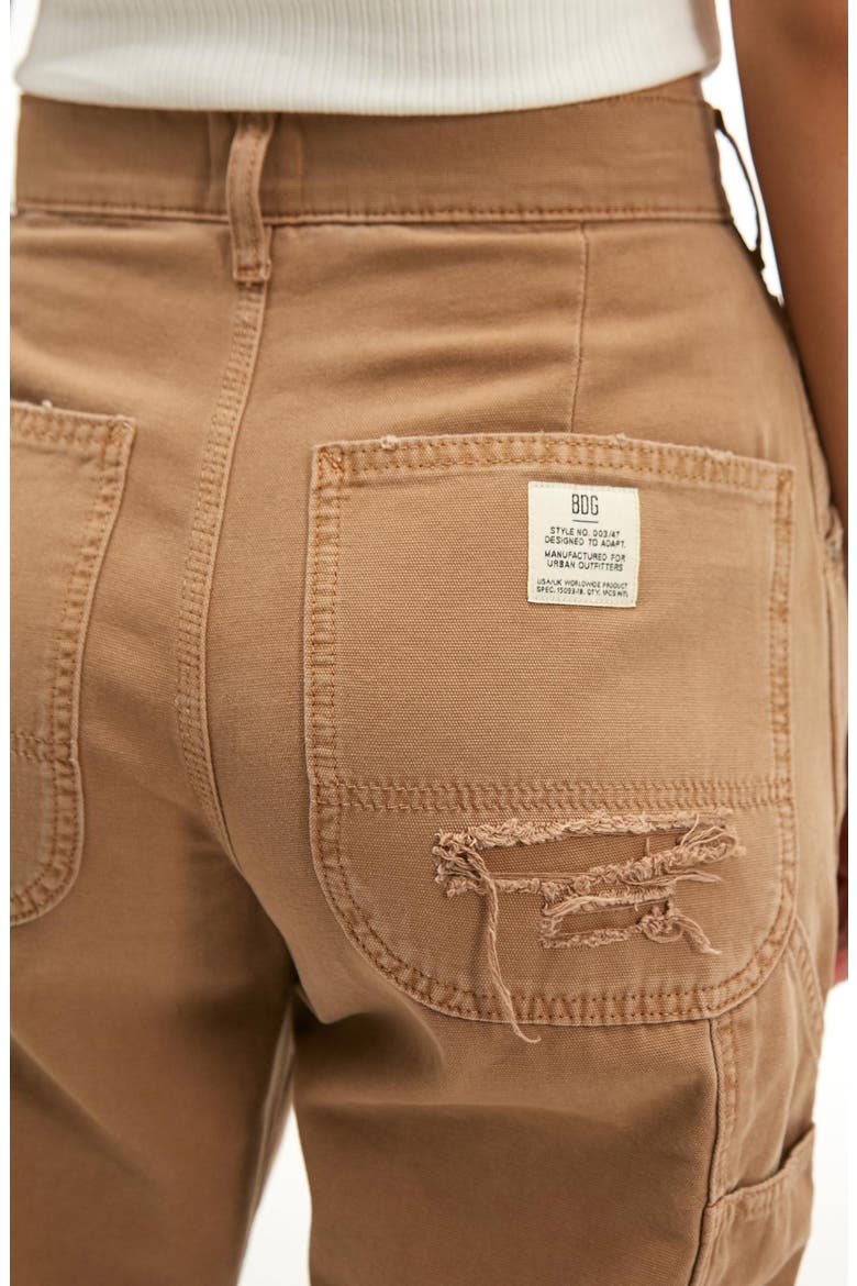 Distressed Cargo Pants, Alternate, color, TAWNY BIRCH