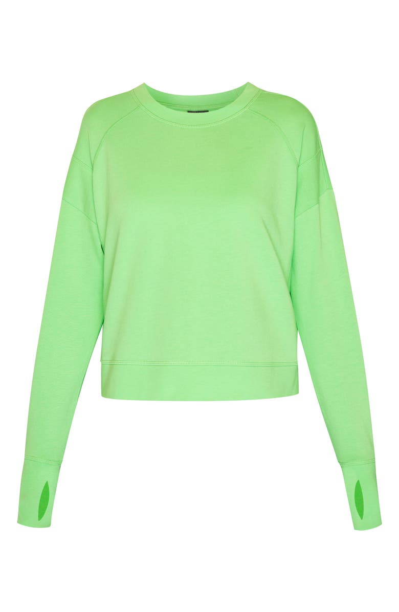 Sweaty Betty After Class Crop Sweatshirt, Alternate, color, 