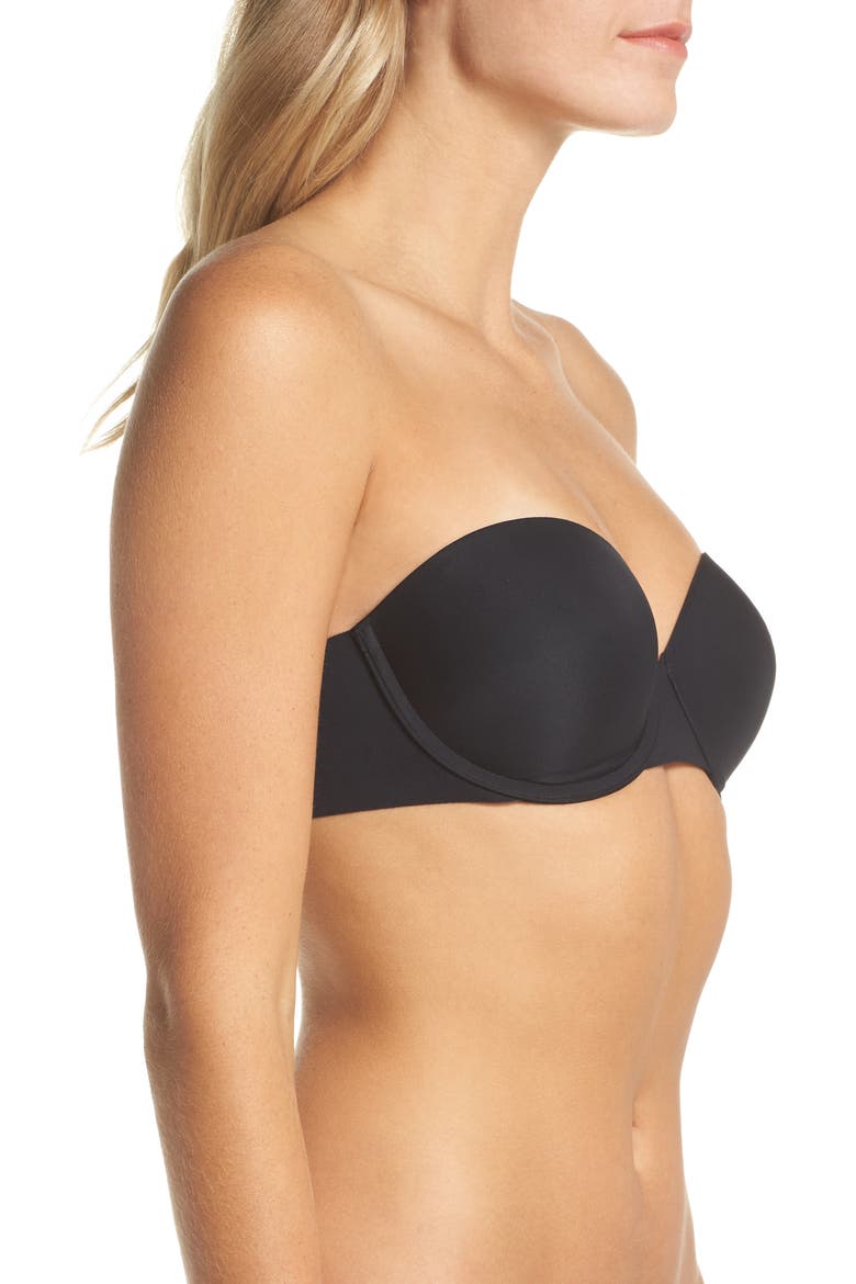 Up for Anything Strapless™ Bra, Alternate, color, VERY BLACK