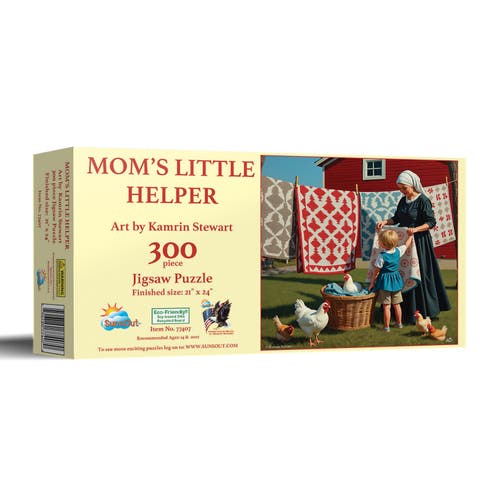 Moms Little Helper 300 piece Jigsaw Puzzle for Adults