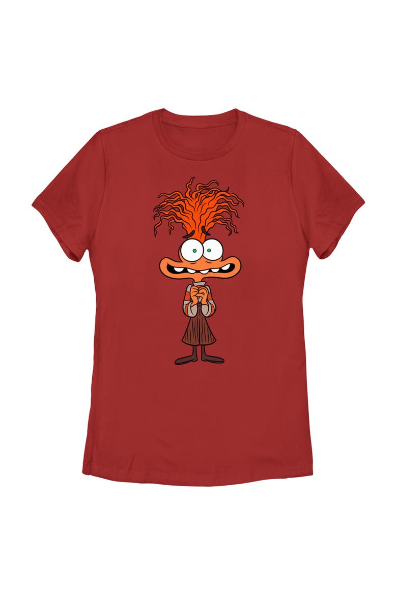 Women's Inside Out 2 Large Anxiety  Graphic T-Shirt, Main, color, Red