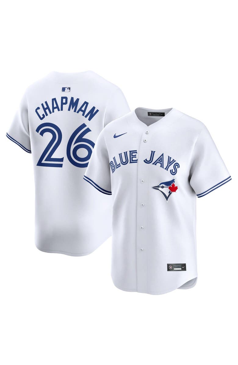 Nike Men's Nike Matt Chapman White Toronto Blue Jays Home Limited Player Jersey, Main, color, 