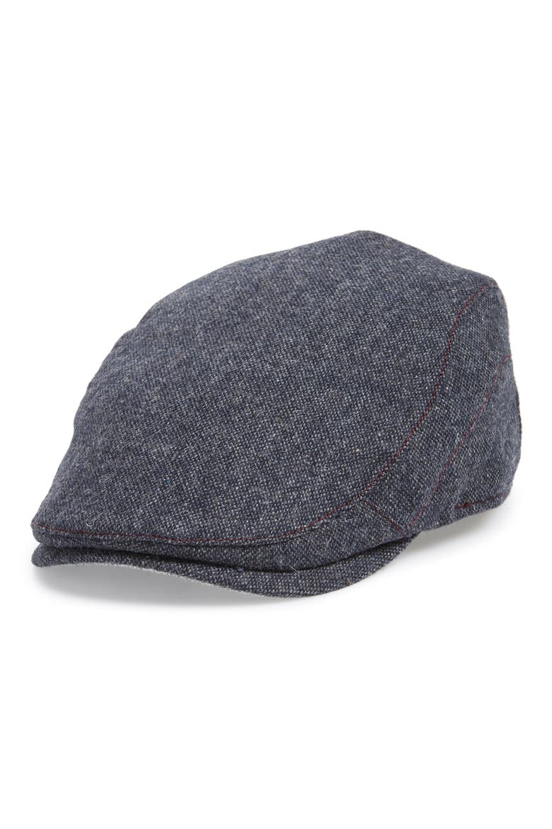 Liam Locke Flat Cap, Main, color, NAVY