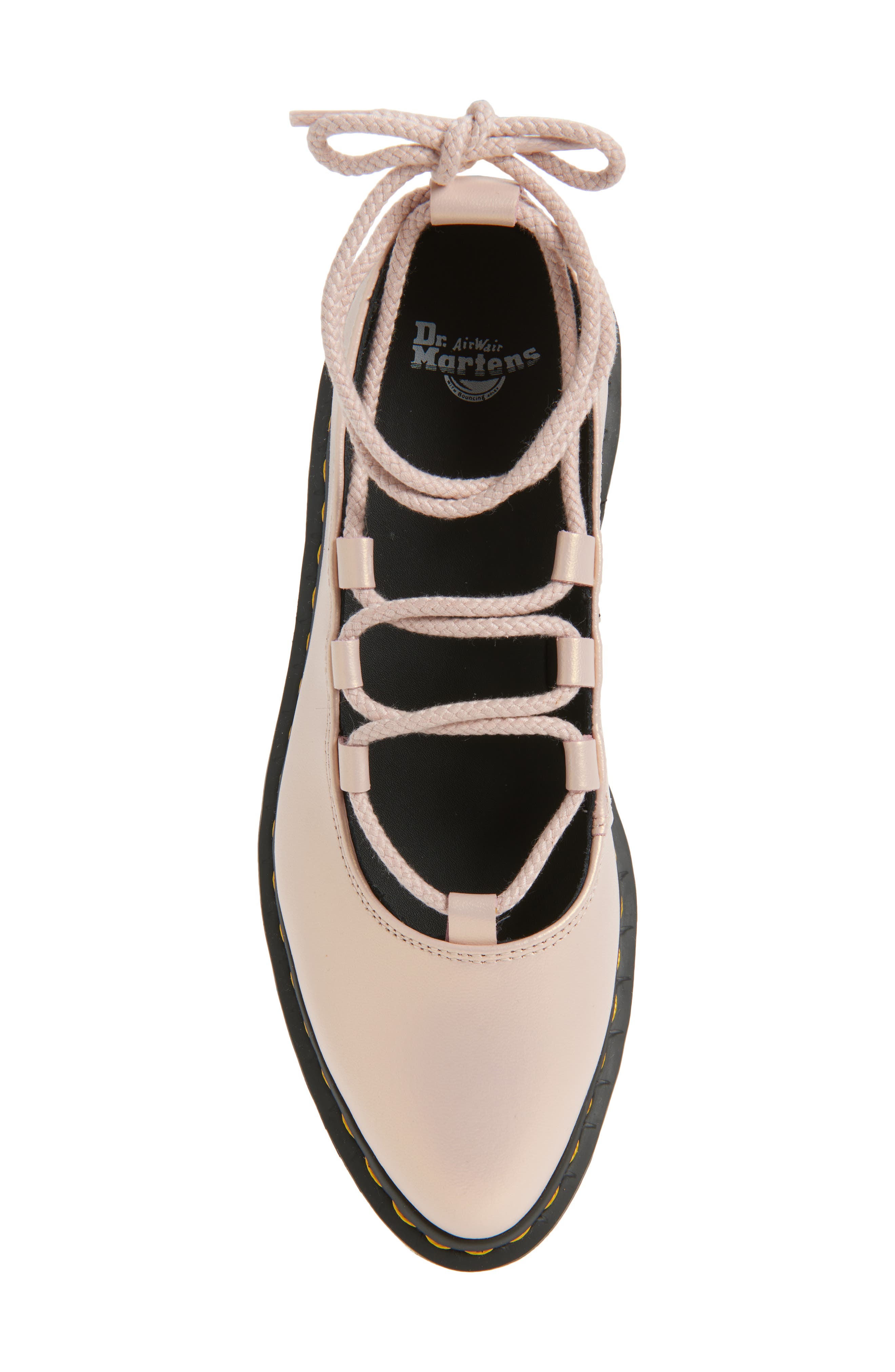 Dr. Martens Elphie II Lace-Up Flatform Shoe, Alternate, color, Pink
