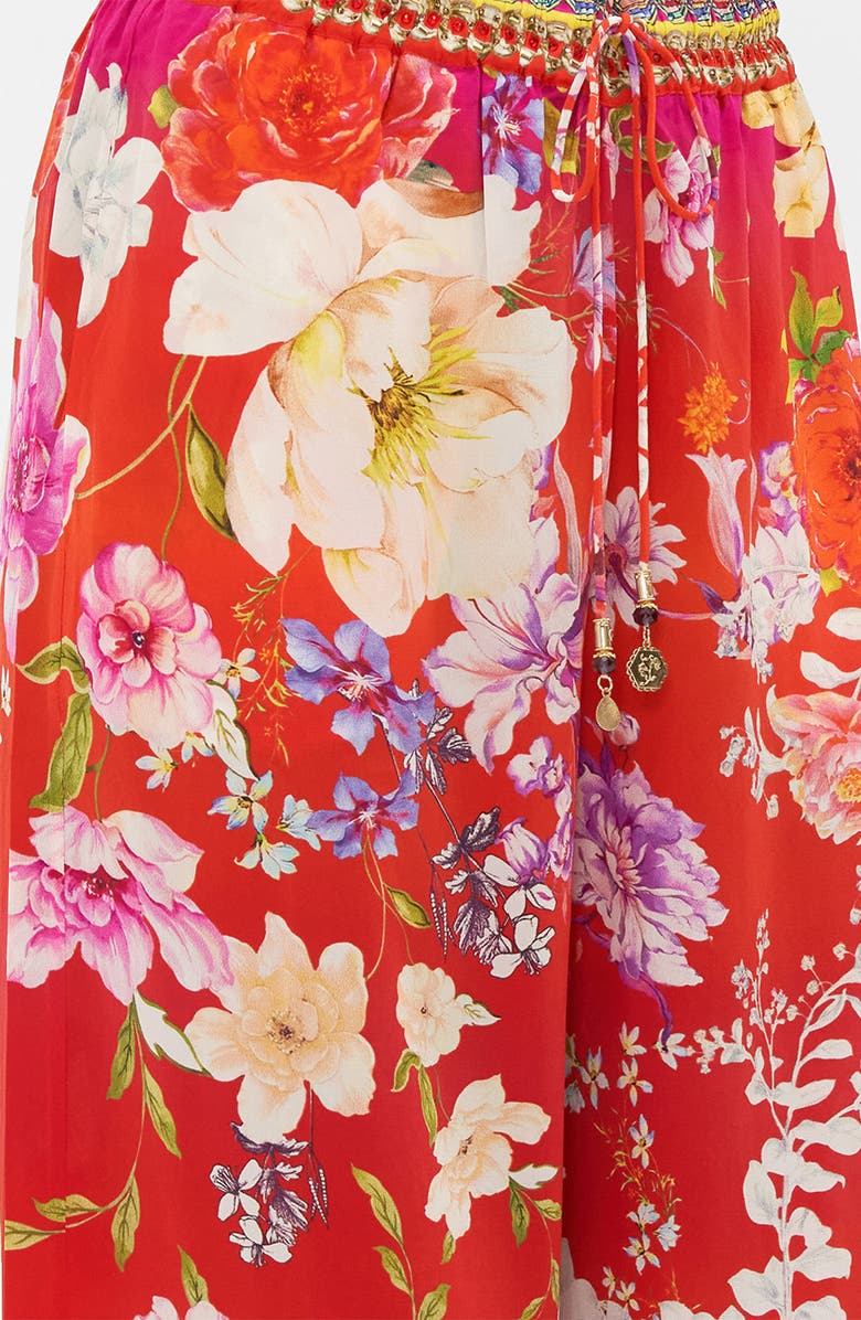 Camilla Kiss and Tell Silk Wide Leg Pants, Alternate, color,