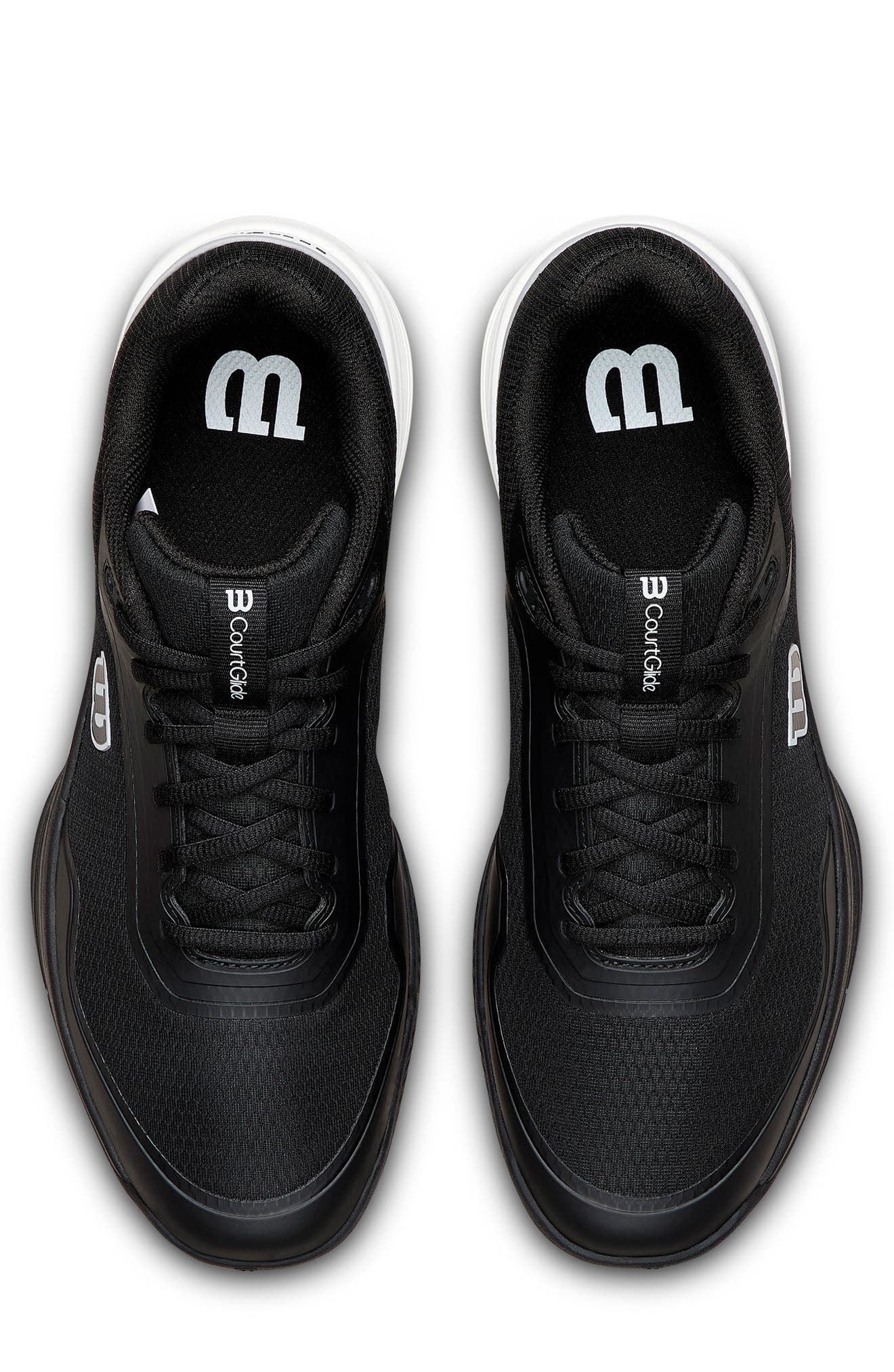 WILSON CourtGlide Tennis Shoe, Alternate, color, Black / White / Lunar Rock