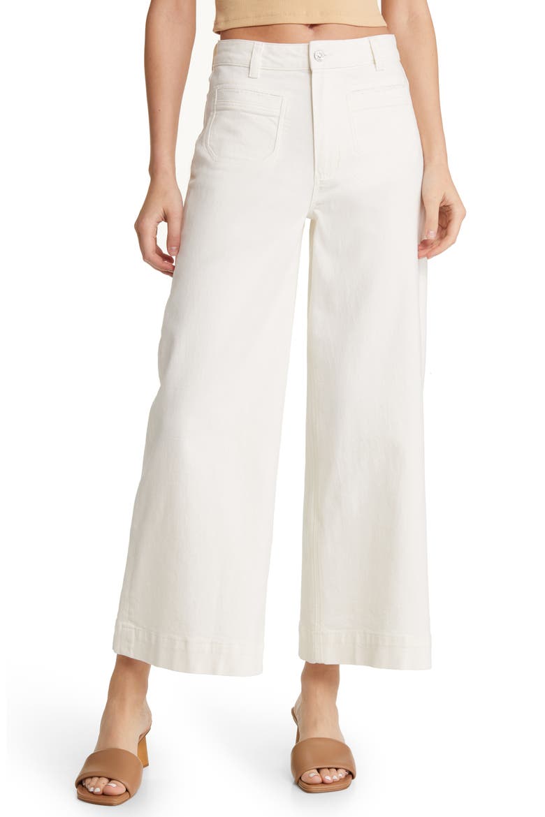 Harper High Waist Ankle Wide Leg Jeans, Main, color, TNLECRUDIS