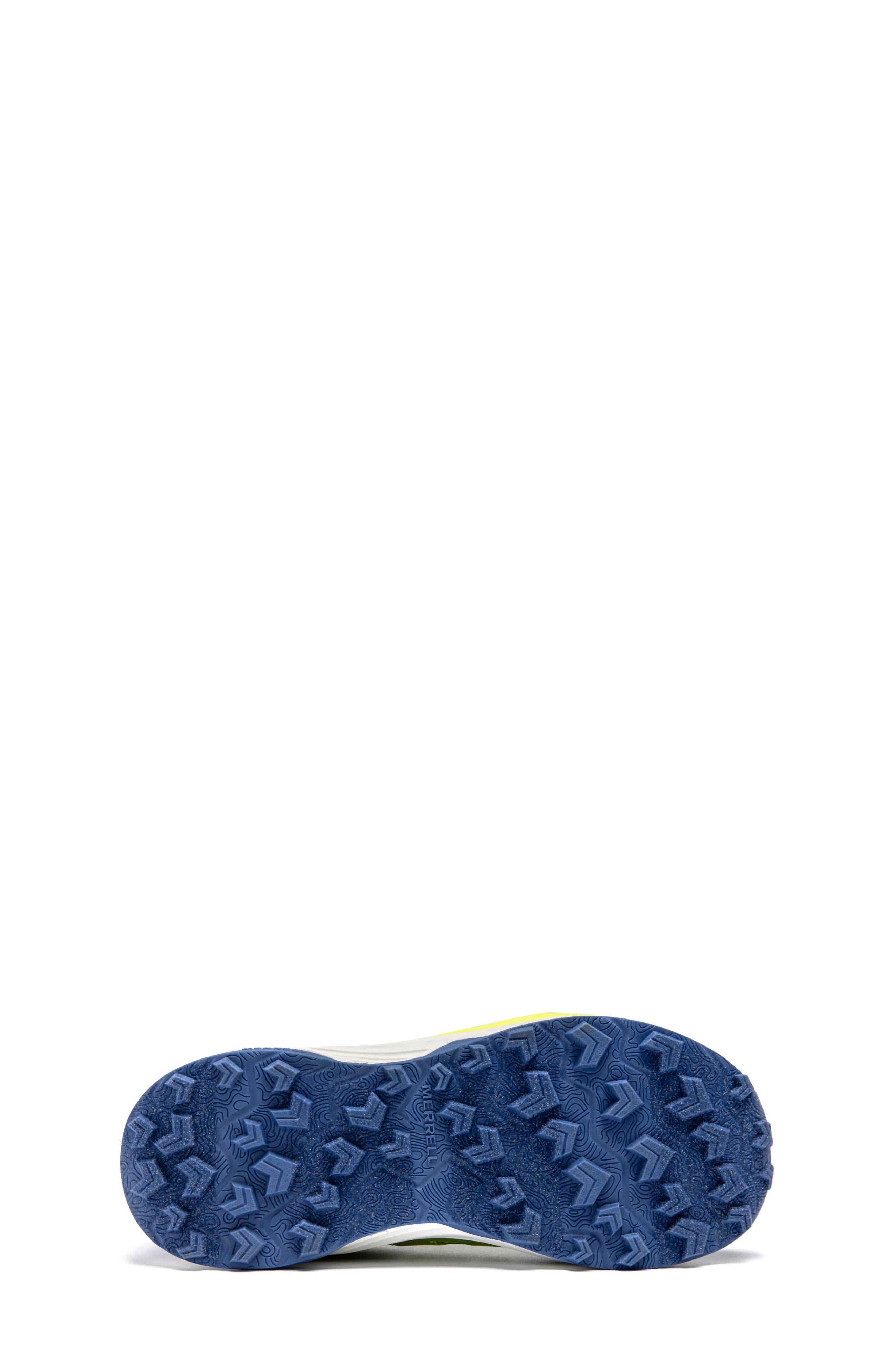 Merrell Kids
 Agility Peak Trail Running Shoe, Alternate, color, Grey/ Blue