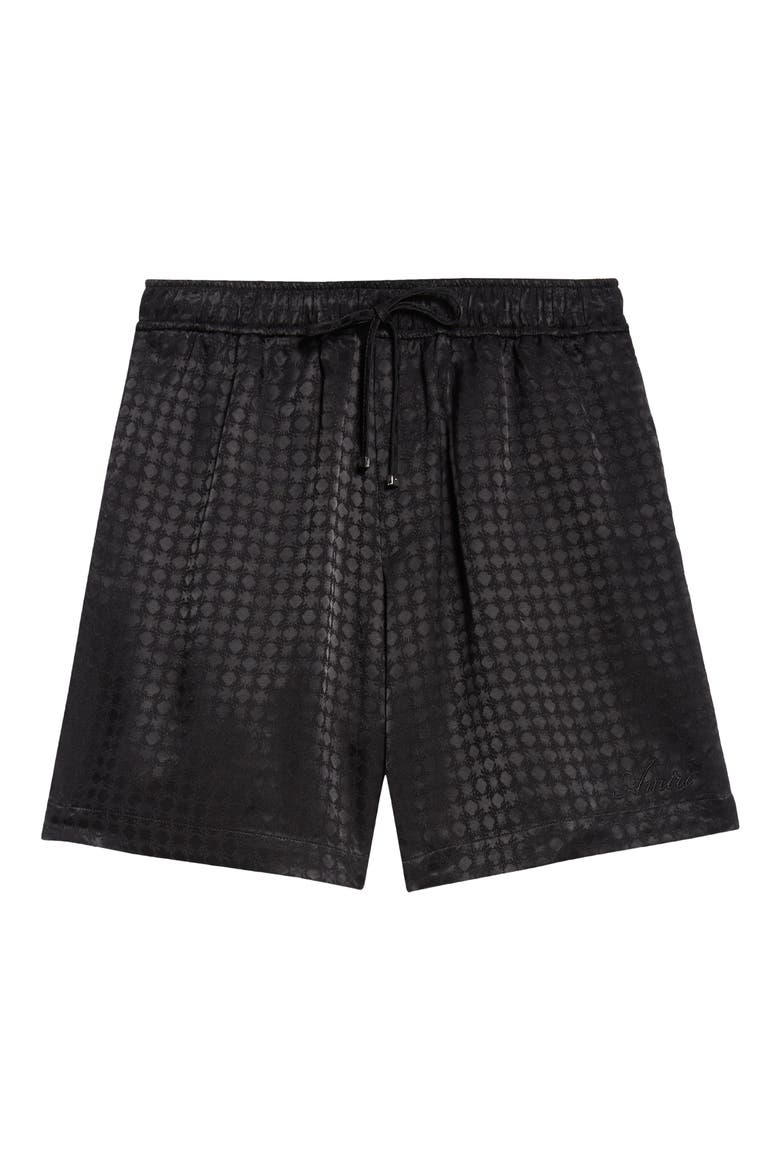 MA Quad Jacquard Shorts, Alternate, color, BLACK