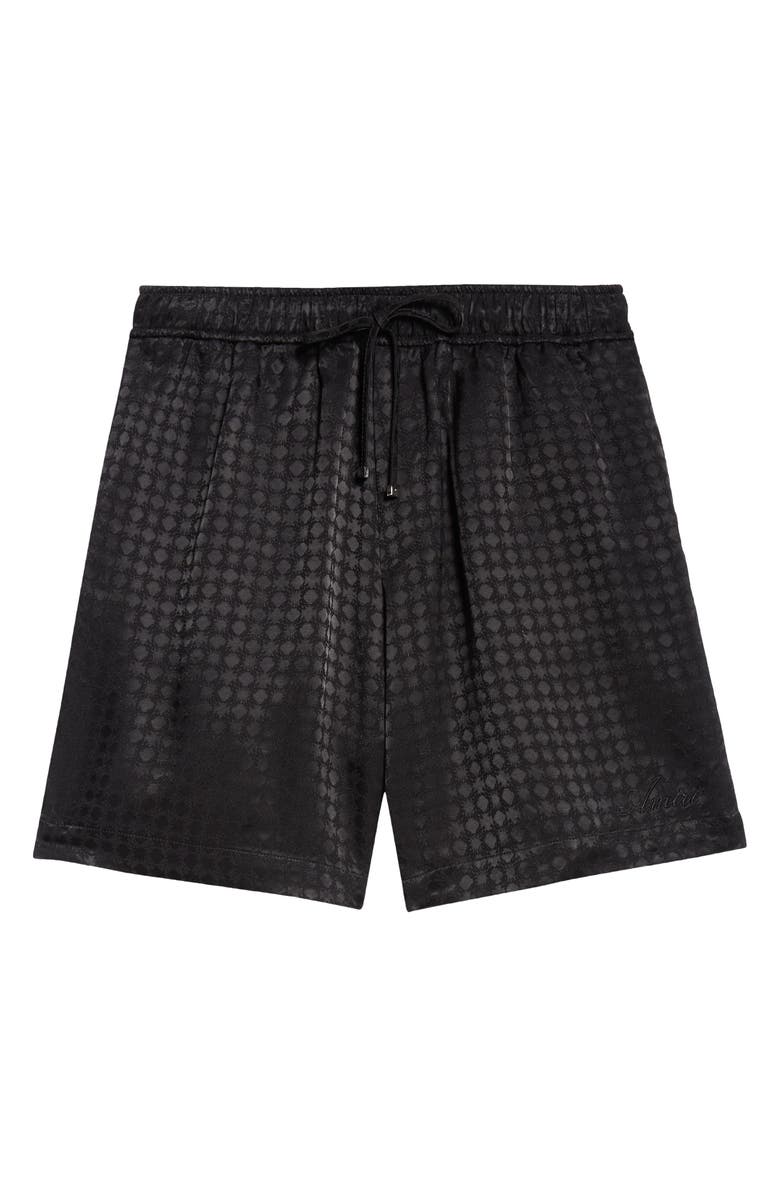 AMIRI MA Quad Jacquard Shorts, Alternate, color, Black
