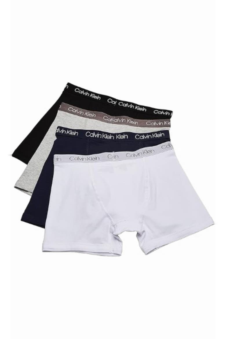 Boxer Briefs - Pack of 4, Alternate, color, SOLID PACK