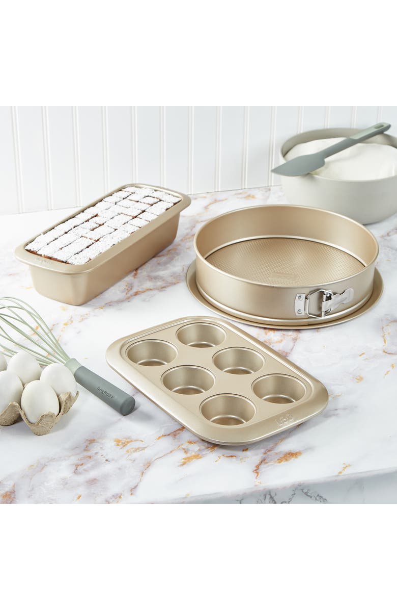 BergHOFF Leo Balance 3-Piece Bakeware Set, Alternate, color, Golden