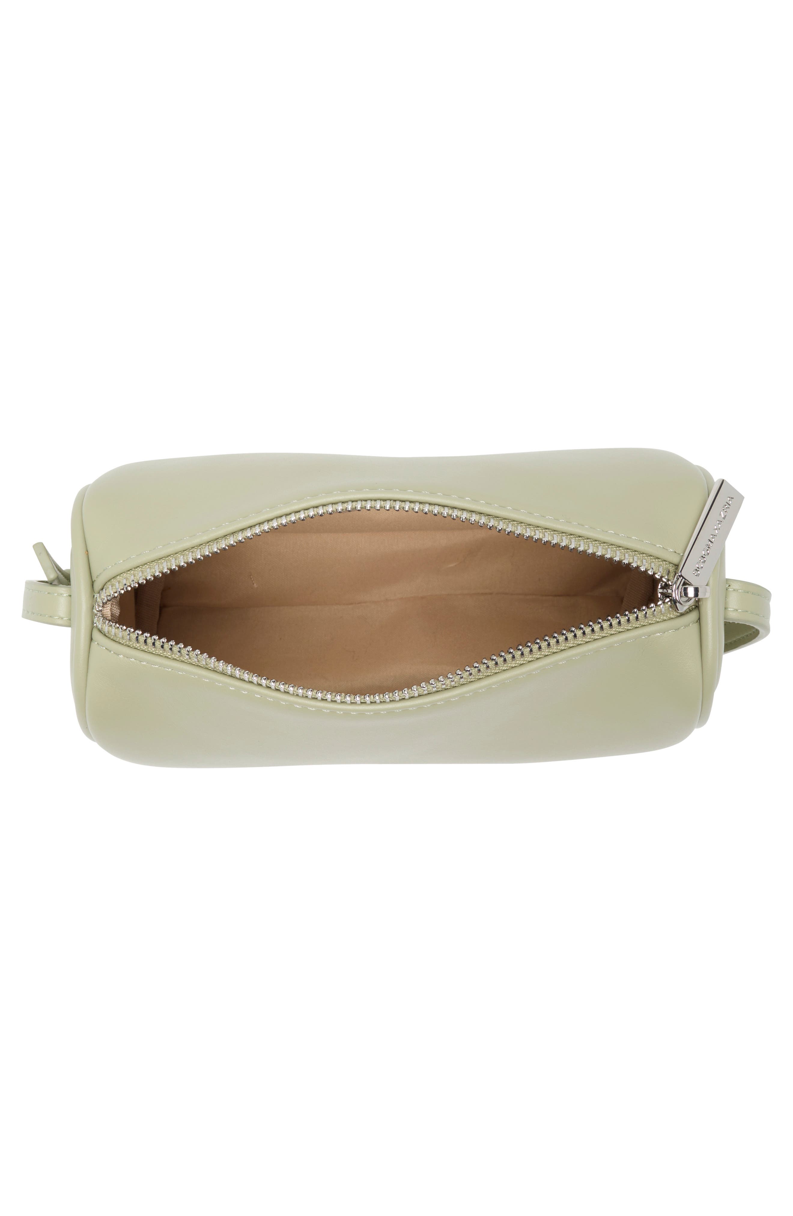 Barrel Faux Leather Shoulder Bag, Alternate, color, SAGE