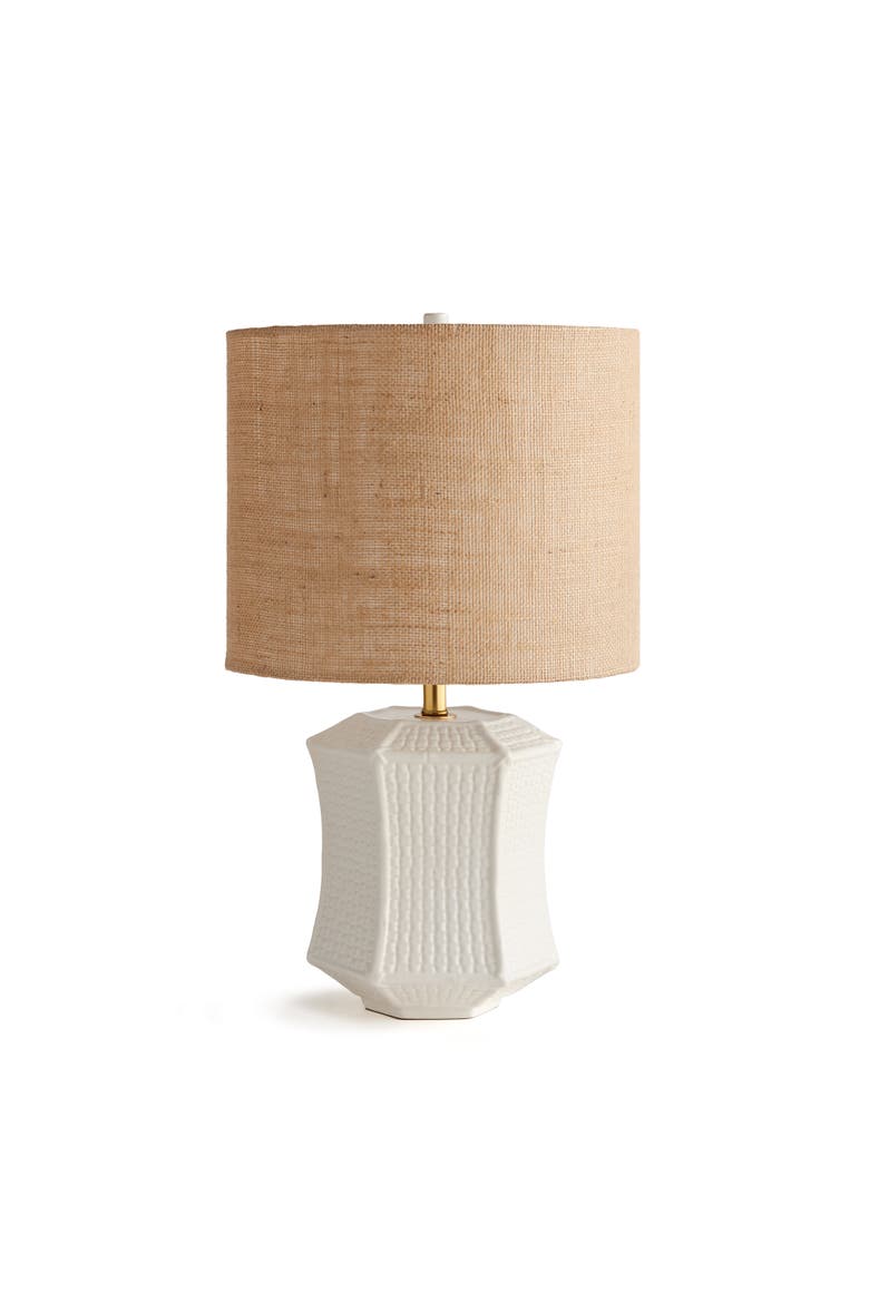 Lisha Table Lamp, Main, color, White