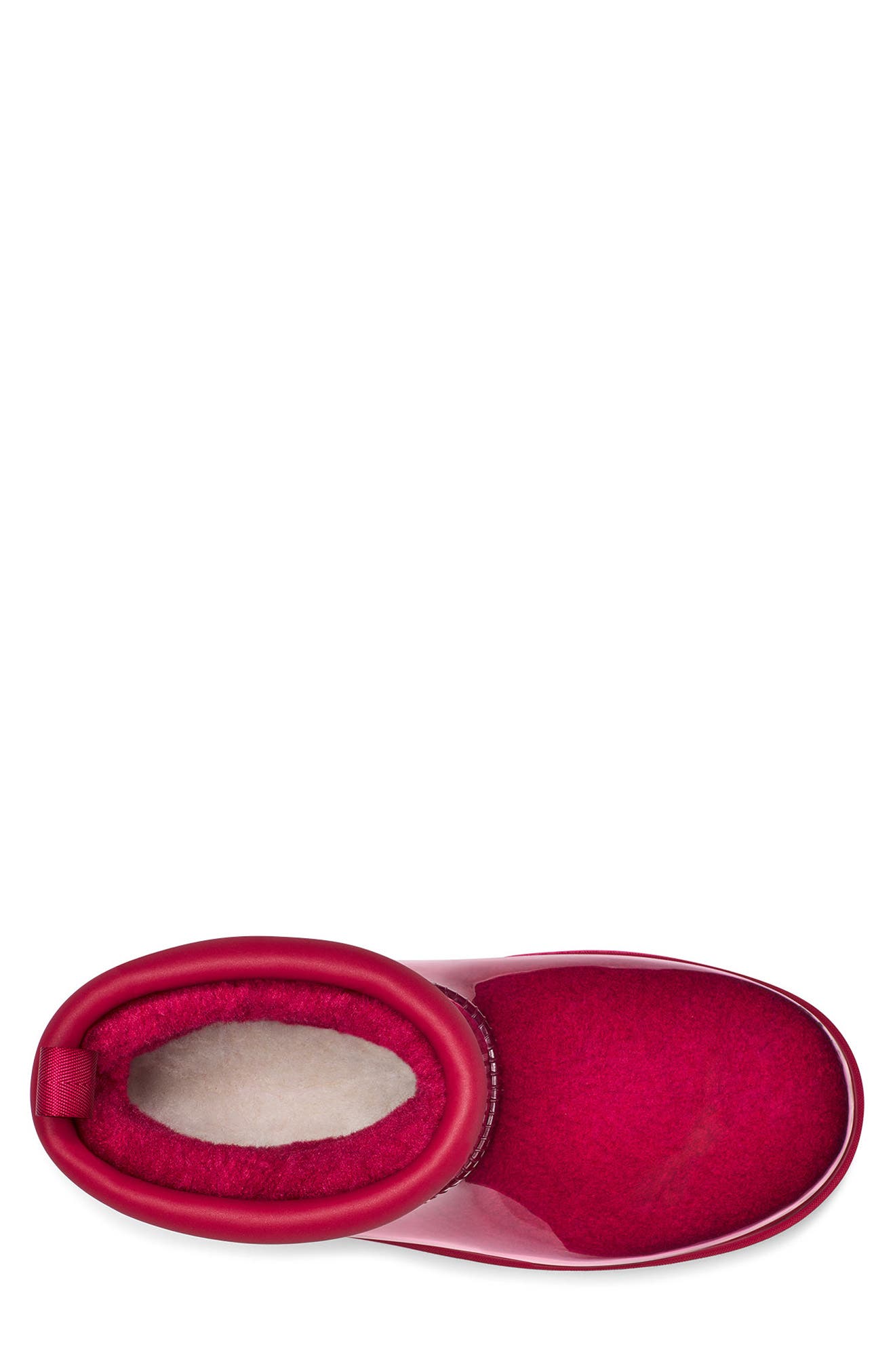 KOOLABURRA BY UGG Classic UGGpure™ Faux Shearling Lined Boot, Alternate, color, RED