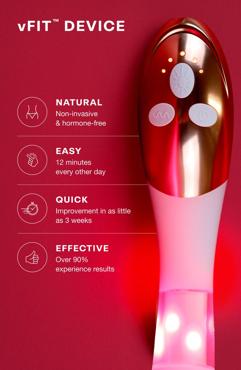 Joylux Rose Gold vFit Menopause empowHERment $507 Value, Alternate, color, Rose Gold