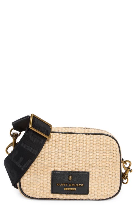 Chiswick Raffia Camera Bag