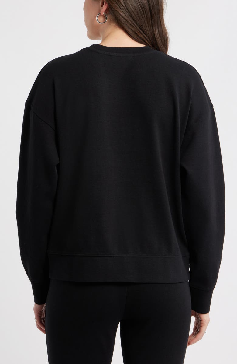 Caslon<sup>®</sup> Stripe Pullover Sweatshirt, Alternate, color,